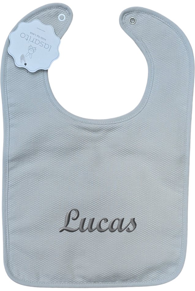 Comprar Babero Personalizado Basic Gris