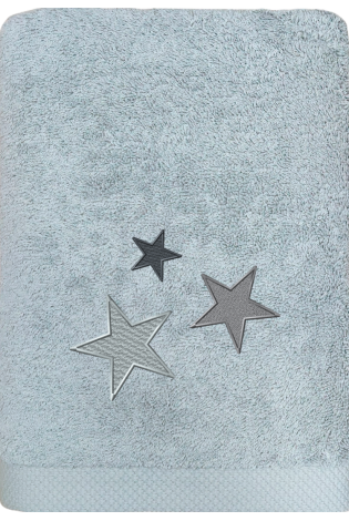 Toalla Estrellas Plata